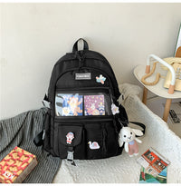 Large-capacity Student Backpack Simple Travel Backpack College Student School Bag