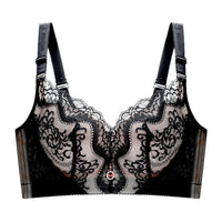 Large Lace Gathered With Steel Ring And Large Underwear