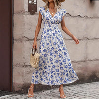 Bohemian Fashion Versatile Printed Jumpsuit