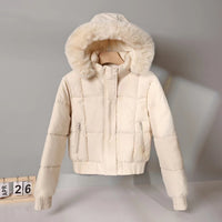 Short Cotton-padded Parka In Hong Kong And Korean Styles For Winter