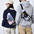 Men's Casual Crossbody Sports Canvas Waist Bag