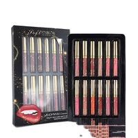 12 Color Matte Lip Gloss Set Matte Long Lasting