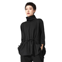 Cool Long Sleeve Pullover Loose Slimming Top