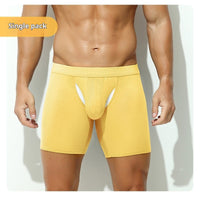 Ice Mesh Breathable Mesh Sport Men's Boxer Running Shorts