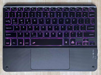 Bluetooth Keyboard With Touch For Mobile Phone Tablet Wireless Rechargeable
