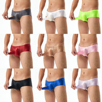 Thin Transparent Highly-elastic Plus Size Men's Low Waist Panties