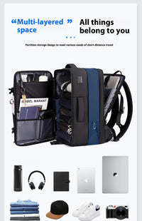 A Large Capacity Backpack For Men's Commuting Travel