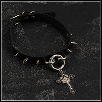 Charm Set Handmade Fake Collar Cross Necklace