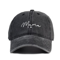 Washed Cotton Printed Hat Distressed Dad Hat