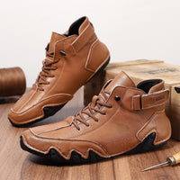 Plus Size Octopus Men's High-top Martin Boots Spring And Summer Men's Casual Ankle Boots TEMU Xi Yin