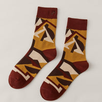 12Constellations Embroidered Socks Autumn And Winter