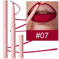 12 Colors Easy To Color Velvet Matte Lip Liner