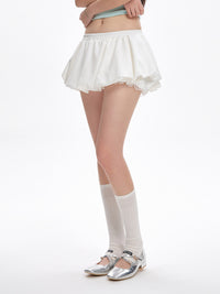 High-waisted Slimming A-line Skirt Mid-length Skirt