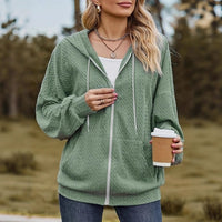 Hooded Sweater New Autumn And Winter Zipper Coat