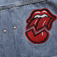 Loose Washed-out Worn Jeans Punk