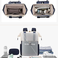 Travel Travel Laptop Large Capacity Luggage Contrast Color Backpack