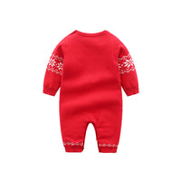 Children's Fashionable Warm Elk Jumpsuit