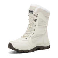 Thickened Long Wool Plus Velvet Warm Snow Boots