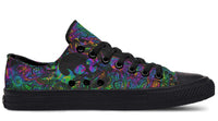 Fashion Printed Couple High Top Canvas Shoes