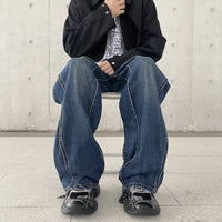 Men's Loose Straight Wide-leg Pants
