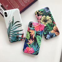 Vintage flower phone case