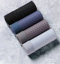 Men's ice silk hollow boxer briefs