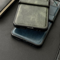Business Leather Phone Case Folding Protective Cover
