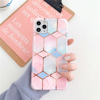 Smooth Mosaic marble mobile phone case
