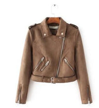 Suede zZipper Jacket