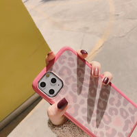 Pink Leopard Print Soft Shell