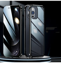 Peep-proof Double-sided Magnetic Glass Phone Case