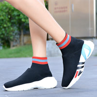 Old Beijing Cloth Shoes Women Autumn Elastic  Socks