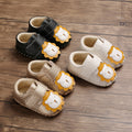Baby shoes half rubber sole cartoon toddler shoes