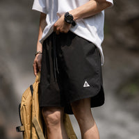 Side Hem Arc Slit Men's Summer New Fifth Pants