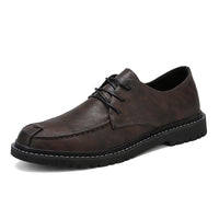 Social British Men's Fashion Casual Leather Shoes