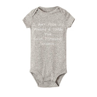Baby print triangle romper children's short romper