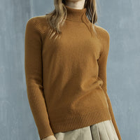 Womens Thick Fitted Slimming Pullover Base Layer Top