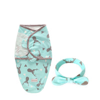 Baby swaddling sleeping bag