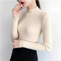 Pullover All-matching Slim Fit Skinny Sweater