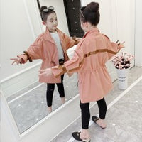 Girls' windbreaker children's jacket