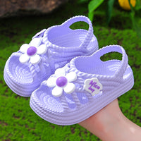 Girls' Sandals Summer New Fashion Princess Shoes Outdoor Non-slip
