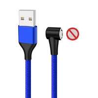 Braided magnetic data cable three-in-one fast charging cable