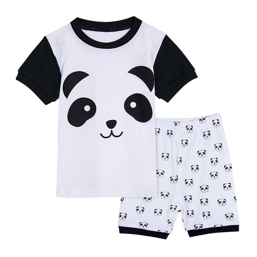 Cute panda summer pajamas