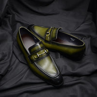 Trendy Summer Business Casual Fashion Cowhide Men's Shoes