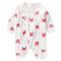 Newborn One-Piece Garment Spring Cotton-Padded Clothes Class A Clothing Bag Fart Suit