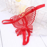 Lace butterfly panties