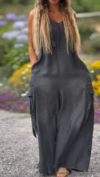 Jumpsuit Loose Comfortable Casual Pants