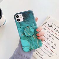 Colored marble phone case
