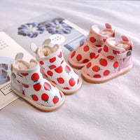 Baby's snow boots girl baby winter thickened cotton shoes