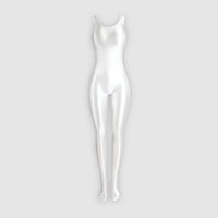 Personalized Stretch Glossy Tights Jumpsuit Women